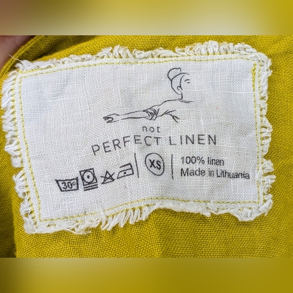 notPERFECTLINEN Linen Top OLD LONDON - Picture 3 of 3